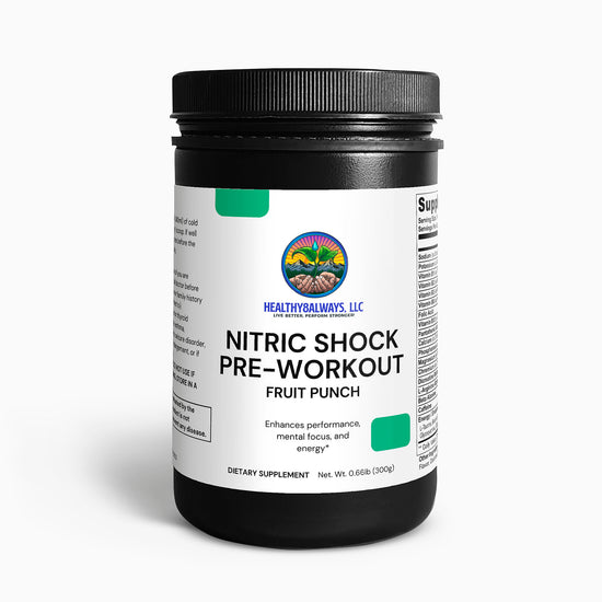 Nitric Shock Pre-Workout Powder (Fruit Punch)