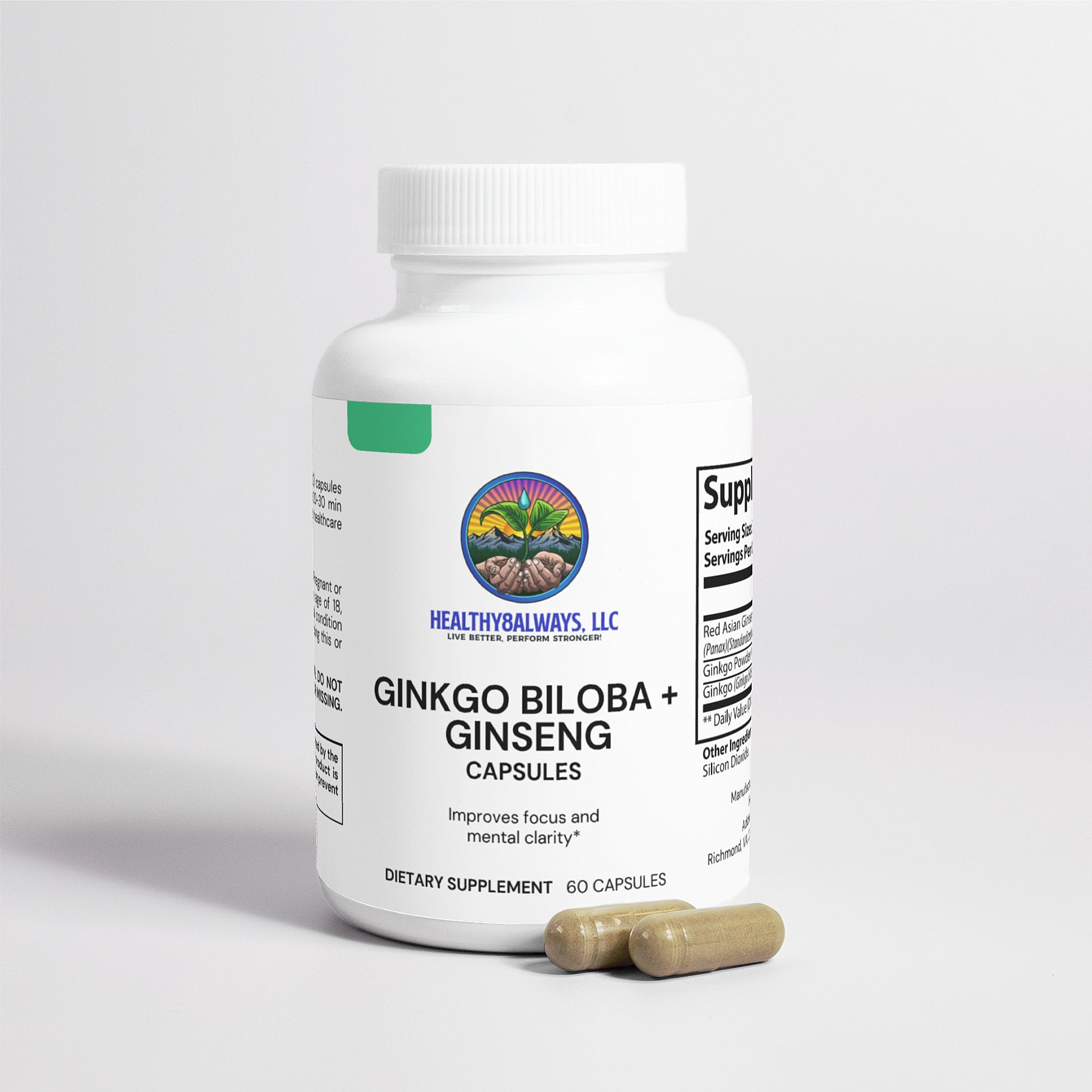 Ginkgo Biloba + Ginseng