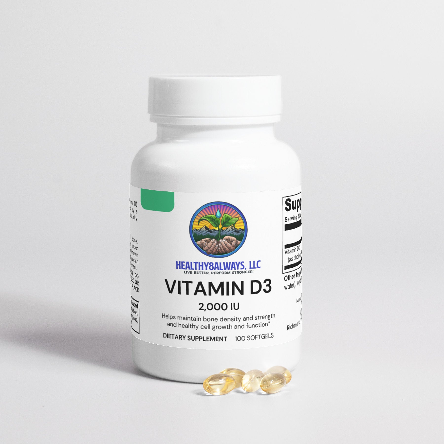 Vitamin D3 2,000 IU