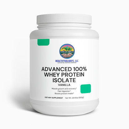 Advanced 100% Whey Protein Isolate (Vanilla)